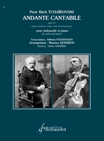 Andante cantabile, op.  11 Visuel